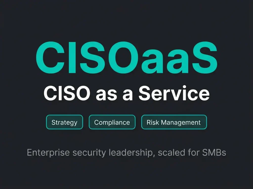 Featured image for ciso as a service blog post on falconersecurity.com
