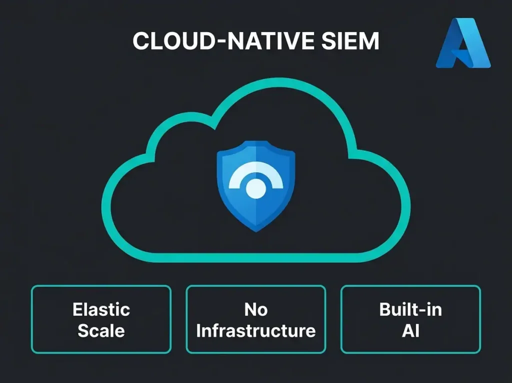 Featured image for cloud native siem blog post on falconersecurity.com