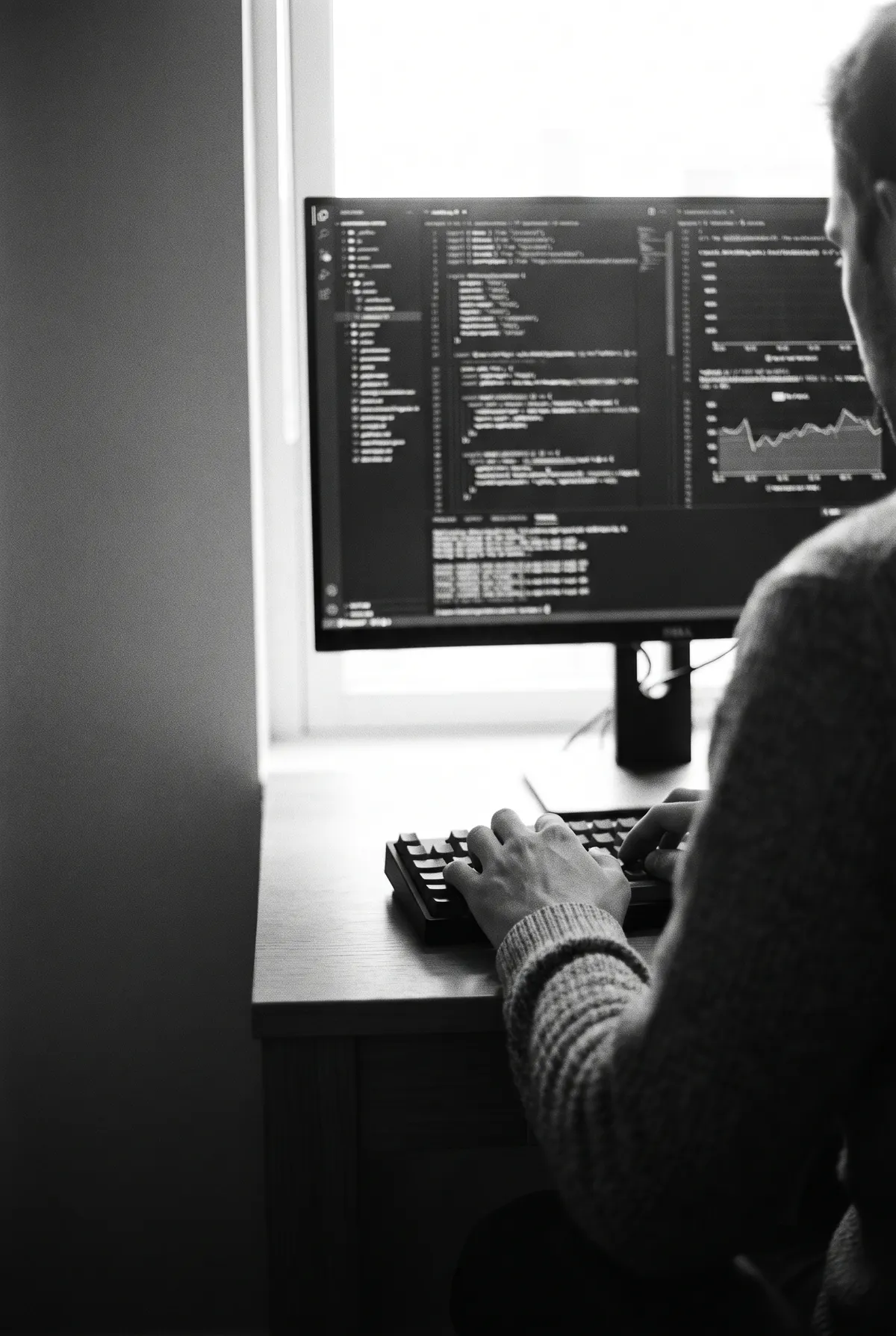 A Falconer detection engineer writing a query in a Sentinel workspace